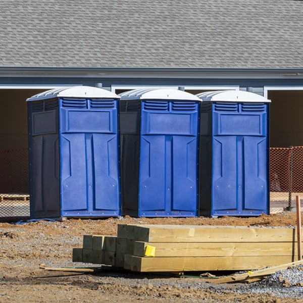 are there any restrictions on what items can be disposed of in the porta potties in Wyaconda MO